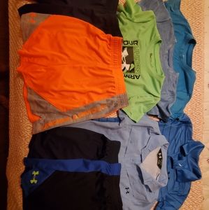 Boys sz 6 Under Armour lot